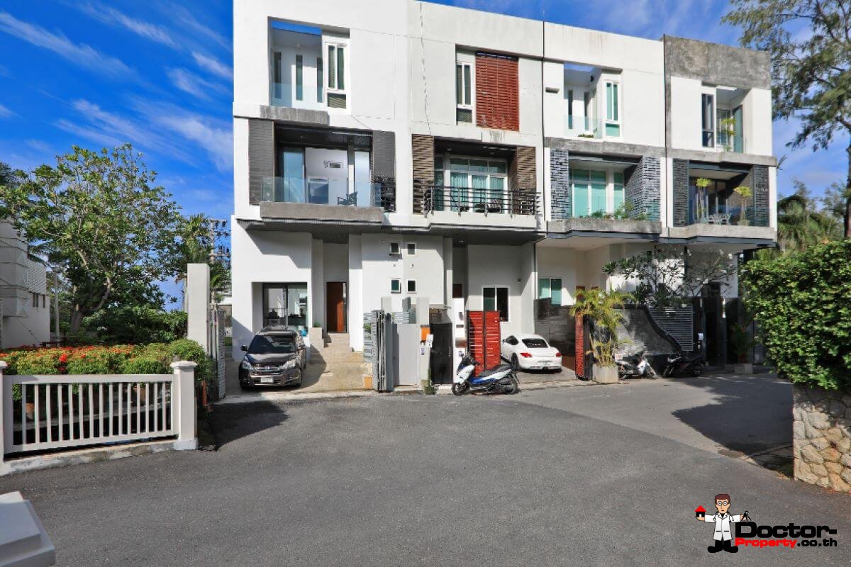 3 Bedroom Exclusive Private Pool Townhouse - Kata Noi Beach - Phuket South - for sale